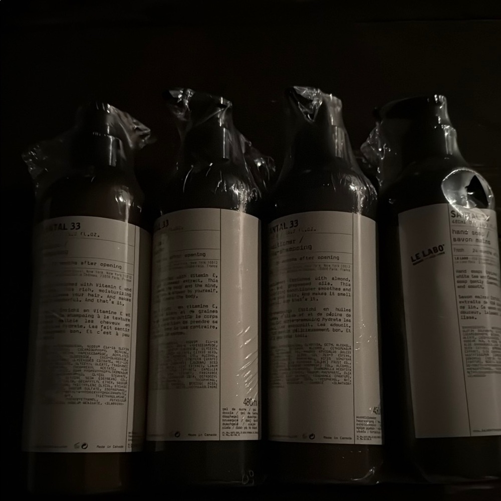 Le Labo Santal 33 Hair and Body Care Collection